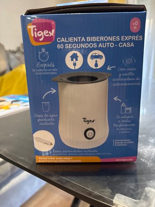 Tigex Calienta Biberones Exprés Auto-Casa
