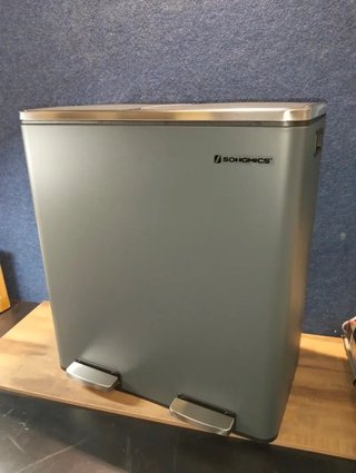 Papelera Cubo Basura 60L SONGMICS LTB60GS