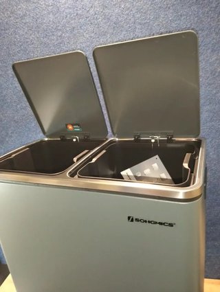 Papelera Cubo Basura 60L SONGMICS LTB60GS