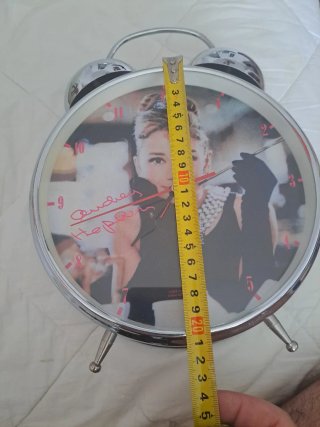 Reloj de mesa Audrey Hepburn