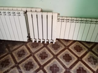 Radiadores de aluminio blancos