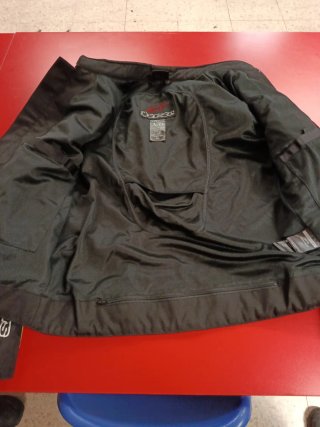 Chaqueta de moto Alpinestars negra