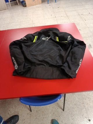 Chaqueta de moto Alpinestars negra