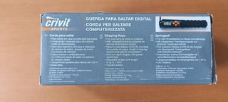 Corda per saltare digitale Crivit