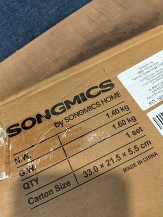 Set 2 Estantes Especiero SONGMICS KCS02NB
