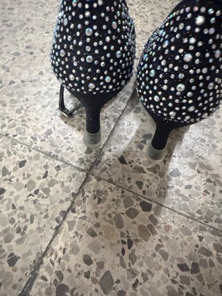 Zapatos de baile G.Step negros con pedrería
