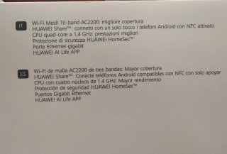 Huawei WiFi Mesh WS5800 (3 Unidades)