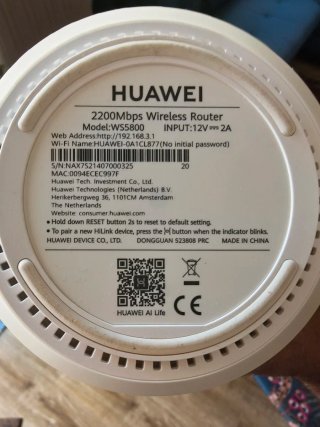 Huawei WiFi Mesh WS5800 (3 Unidades)