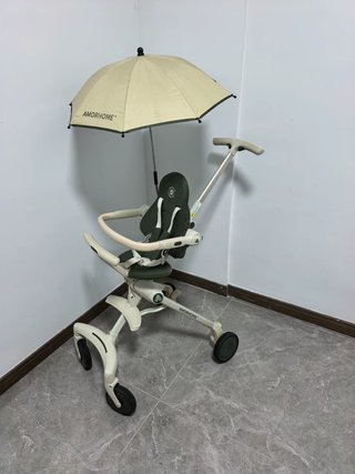 Cochecito bebé AMORHOME con sombrilla