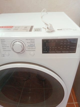 Lavadora Secadora LG 8kg Blanca