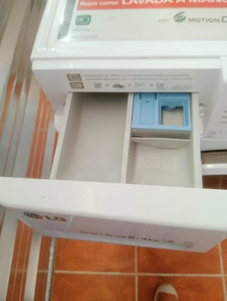 Lavadora Secadora LG 8kg Blanca