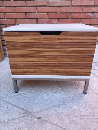 Conjunto de mueble de cuarto de baño.