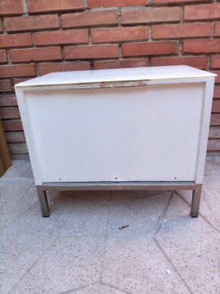 Conjunto de mueble de cuarto de baño.