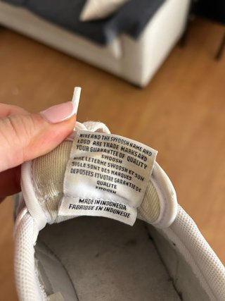 Zapatillas Nike Talla 40 Blancas y Negras