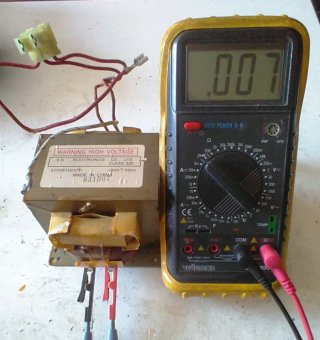 Transformador de microondas LG 6170W1D057P