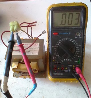 Transformador de microondas LG 6170W1D057P