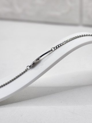 Braccialetto per Bambini con Design Chitarra in Acciaio Chirurgico