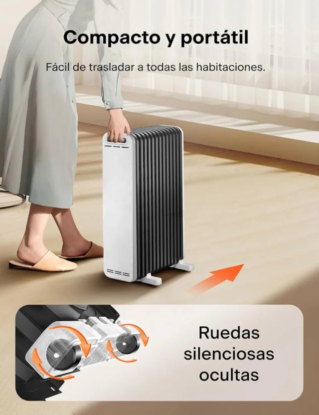 Radiador aceite Pelonis 2500W 13 aletas