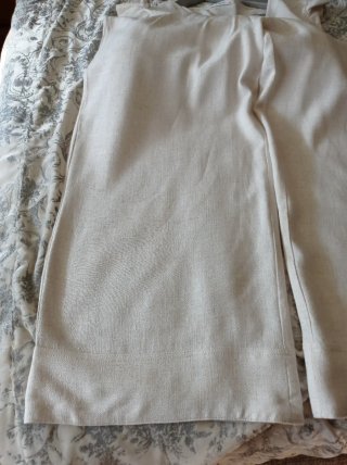 Mono Yikey beige pantalón ancho
