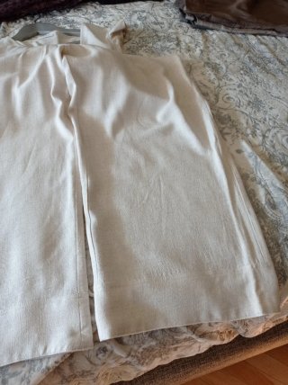 Mono Yikey beige pantalón ancho