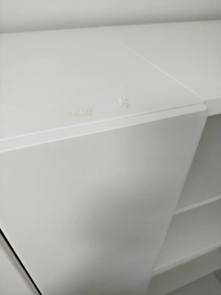 Muebles infantil blanco 2 puertas y cajones
