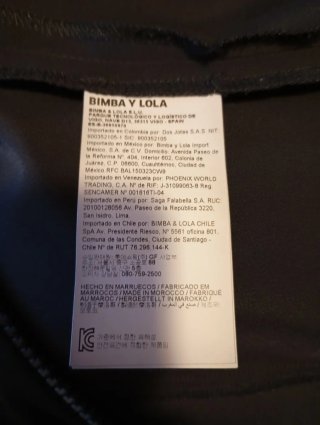Vestido Bimba y Lola