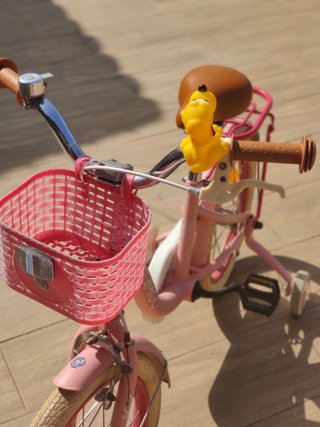 Bicicleta para niñas de 5 a 8 años. Amigo Fox rosa