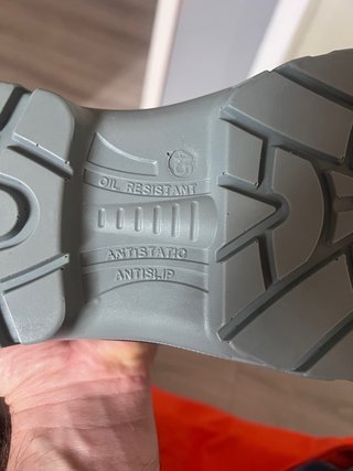 Zapatos de seguridad negros talla 45