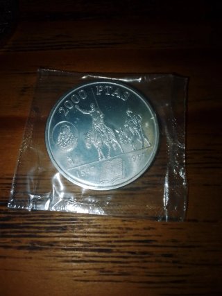 Monedas de Plata 2000 Ptas (Lote)