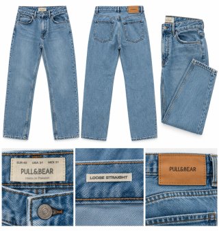 Vaqueros Pull&Bear Loose Straight Talla 31