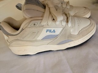 Zapatillas Fila Corda Beige y Azules