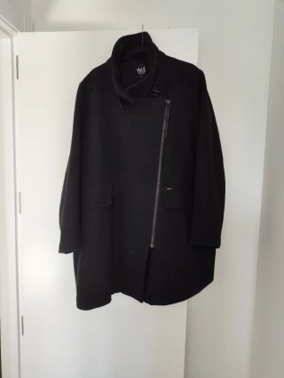 Abrigo paño MS MODE talla 54 negro