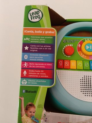 Karaoke Infantil Leap Frog 2-7 años