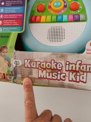 Karaoke Infantil Leap Frog 2-7 años