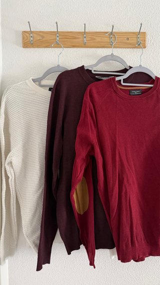 Lote 3 jerseys hombre