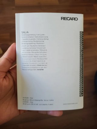 Silla de coche Recaro Salia (Giratoria 360°