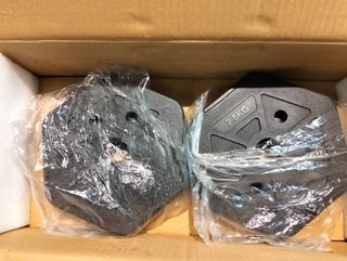 Mancuernas SONGMICS 10 kg 2en1 con barra de conexión