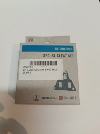 Calas Shimano SPD-SL SM-SH10 0°