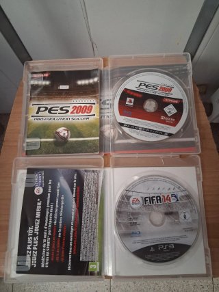 3 Juegos PS3: FIFA 14, PES 2009, NBA 2K13