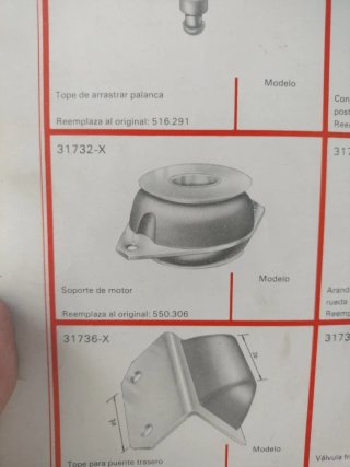 Soporte Motor Pegaso