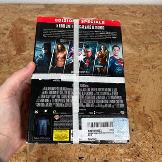 Justice League DVD + Maglietta Taglia L