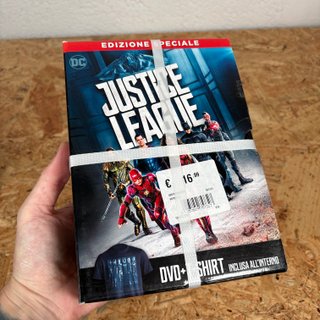 Justice League DVD + Maglietta Taglia L