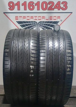 245 40 20 Y CONITNENTAL RUEDA AL 90% VIDA UTIL