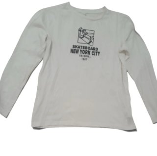 Camiseta manga larga Skateboard New York City