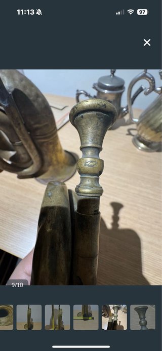 Lote Antiguas Trompetas militares