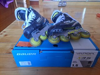 Patines Bauer Vapor X3.5 Talla 1.5..europea 34