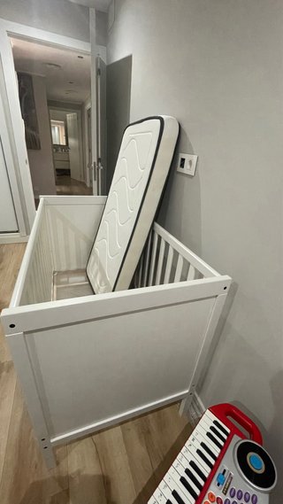 Cuna Ikea sundvik + Colchón Maxcolchon