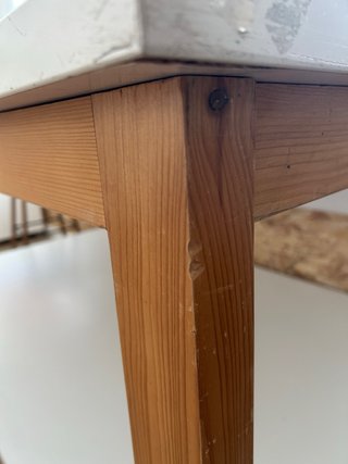 Mesa de estudio/taller 200x120 cm.