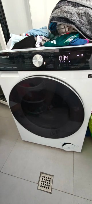 Lavadora Hisense AutoDosing 10.5kg