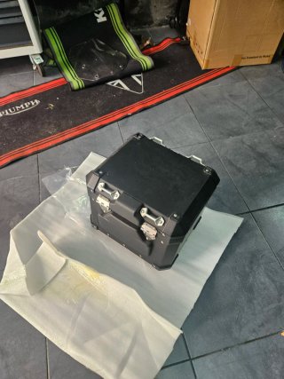 Top Case BMW R1200GSA K51 Alumínio Preto